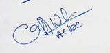 AC/DC (5) Angus, Malcolm, Johnson, Rudd, Williams Signed Poster BAS #AD64154