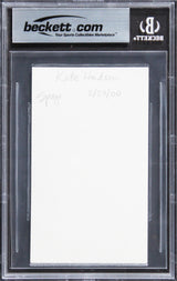 Kate Hudson How to Lose a Guy in 10 Days Signed 3x5 Index Card BAS Slabbed 1