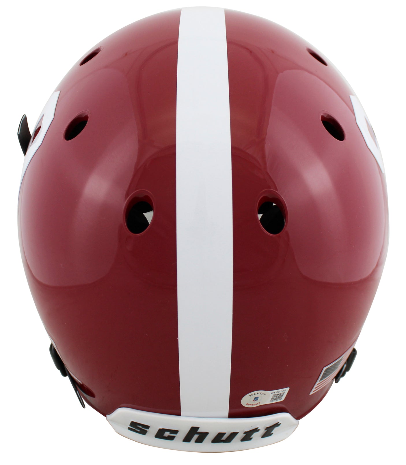 Alabama Bryce Young Signed Schutt Full Size Proline Helmet W/ Case BAS Witness