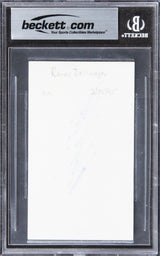 Renee Zellweger Jerry Maguire Authentic Signed 3x5 Index Card BAS Slabbed 2