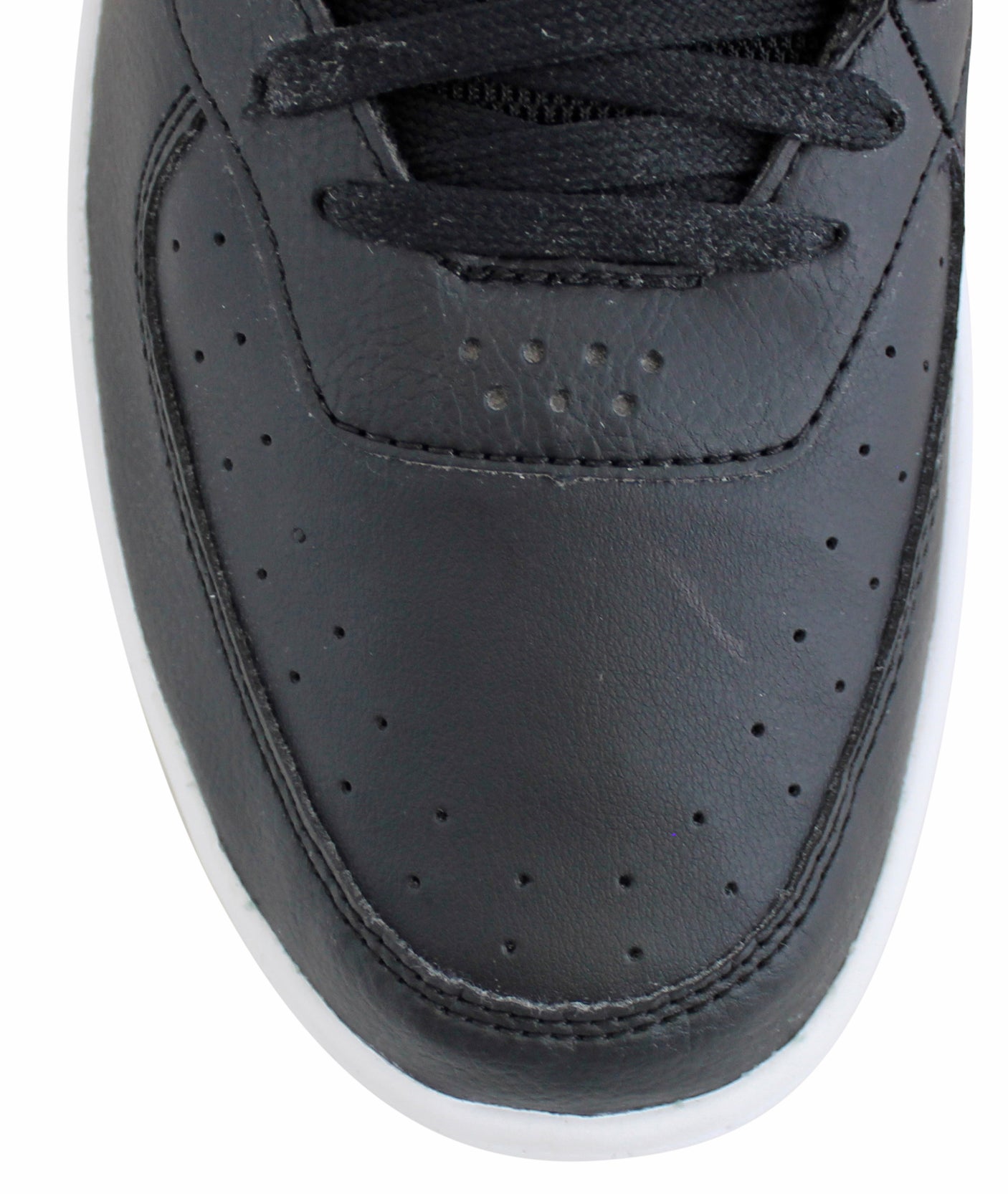 Lakers Magic Johnson Authentic Signed Right Black Converse Weapon Shoe BAS Wit