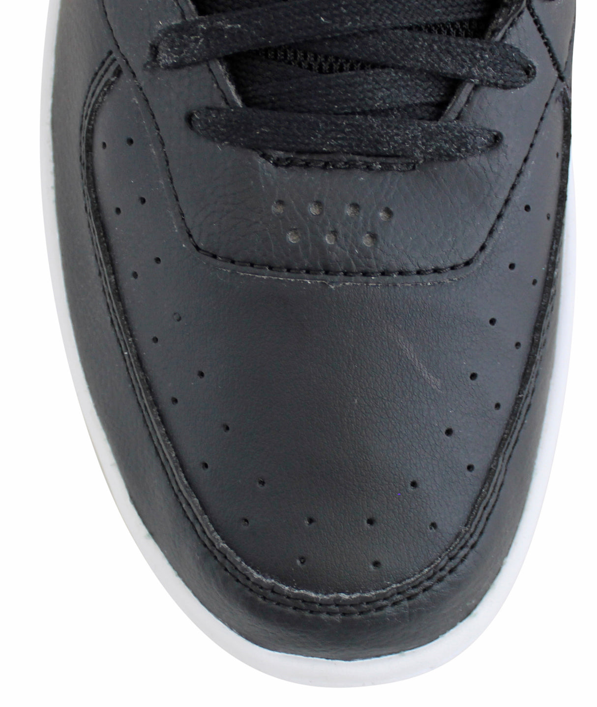 Lakers Magic Johnson Authentic Signed Right Black Converse Weapon Shoe BAS Wit