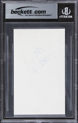 Rosanna Arquette Pulp Fiction Authentic Signed 3x5 Index Card BAS Slabbed 2