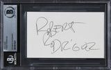 Robert Rodriguez El Mariachi Authentic Signed 3x5 Index Card BAS Slabbed 1
