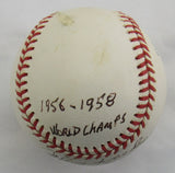 Johnny Kucks Signed Auto Rawlings Baseball JSA DD73493