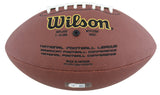 Titans Derrick Mason Authentic Signed Wilson Super Grip Nfl Football BAS Witness