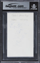 Soleil Moon Frye Punky Brewster "Lots of Love" Signed 3x5 Index Card BAS Slabbed