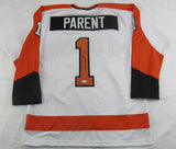 Bernie Parent Signed Auto Autograph Replica Jersey JSA COA