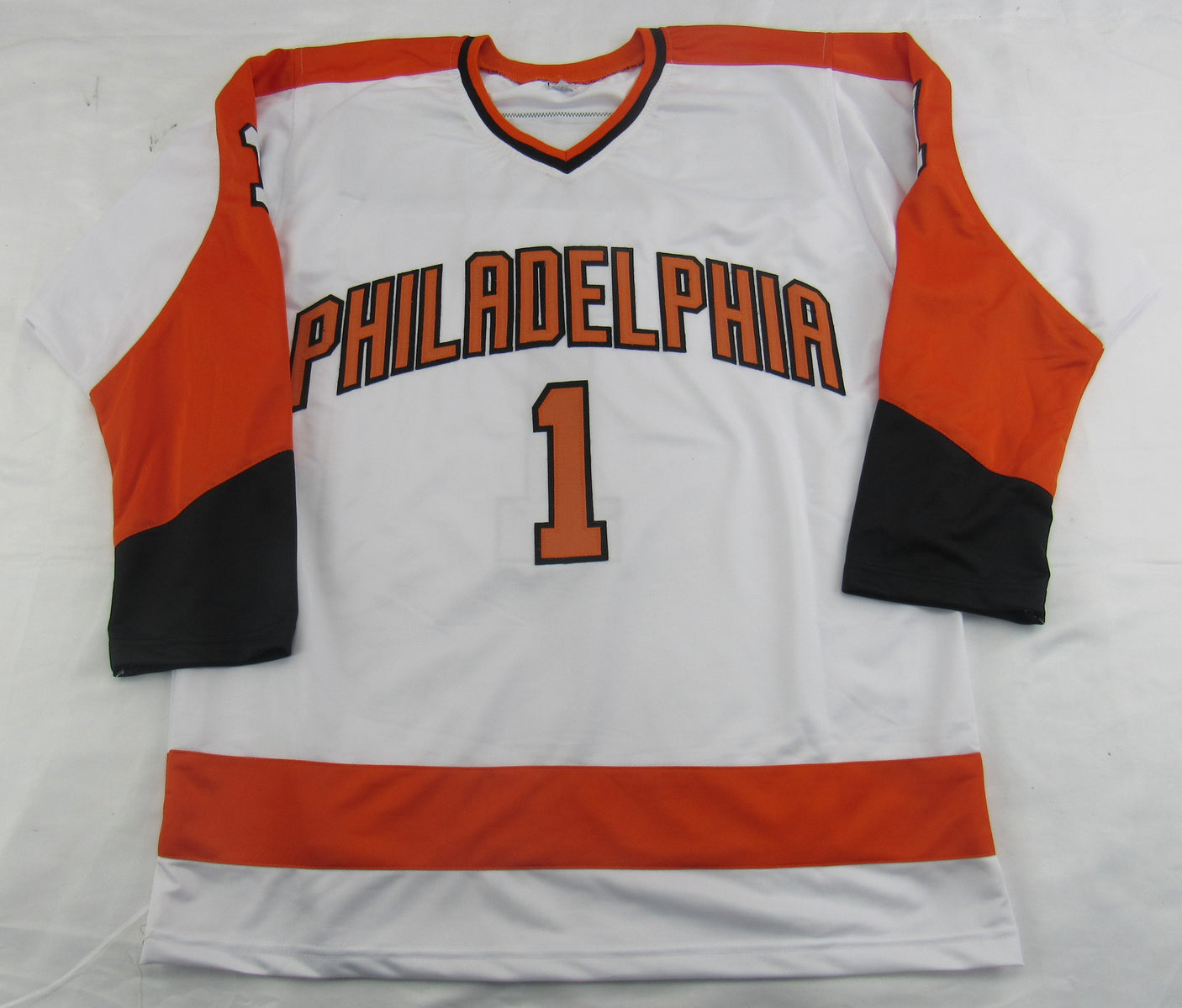 Bernie Parent Signed Auto Autograph Replica Jersey JSA COA