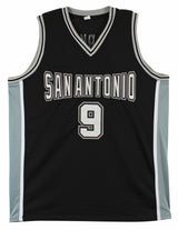 Tony Parker Authentic Signed Black Pro Style Jersey Autographed BAS Witnessed