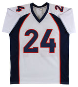 Champ Bailey Authentic Signed White Pro Style Jersey Autographed BAS Witnessed