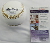 Mike Mussina Signed Auto Rawlings Baseball JSA P97933