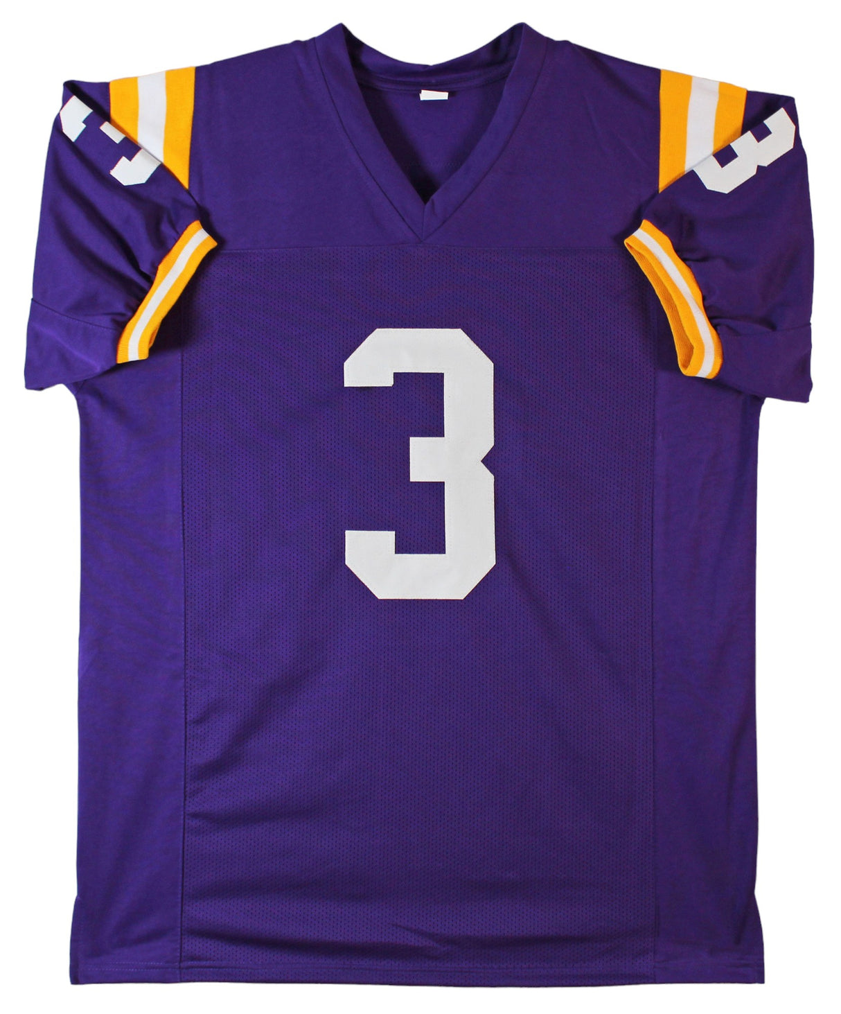 LSU Odell Beckham Jr. Authentic Signed Purple Pro Style Jersey BAS Witnessed
