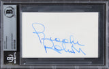 Orioles Brooks Robinson Authentic Signed 3x5 Index Card BAS Slabbed 2