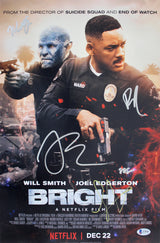 Bright (5) Fry, Edgerton, Ramirez, Gerald & +1 Signed 12x18 Photo BAS #A70502