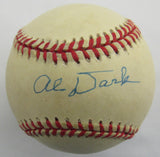 Al Dark Signed Auto Rawlings Baseball Beckett H93788