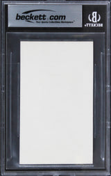 Bob Hope The Ghost Breakers Authentic Signed 3x5 Index Card BAS Slabbed 2