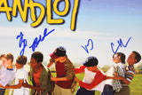 The Sandlot (6) Guiry, Leopardi, Adams +3 Signed 12x18 Photo BAS Witnessed 1