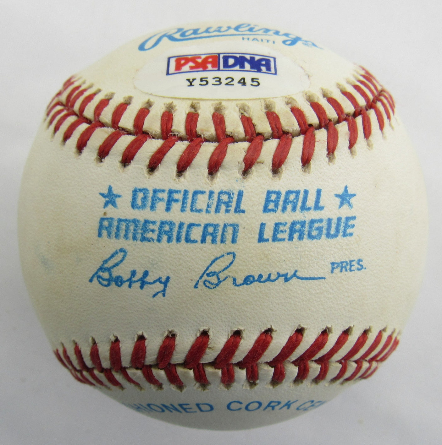 Dick TIdrow Signed Auto Rawlings Baseball PSA/DNA Y53245