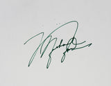 Bulls Michael Jordan Signed 8.5x11 Wilson Racket Sports Letterhead JSA #Z97275