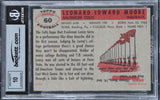 Colts Lenny Moore "HOF 75" Signed 1956 Topps #60 Rookie Card Auto 10 BAS Slab 2