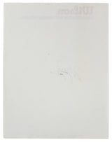 Bulls Michael Jordan Signed 8.5x11 Wilson Racket Sports Letterhead JSA #Z97275