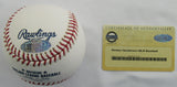 Rickey Henderson Signed Auto Rawlings Baseball Steiner COA