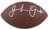 Browns Jeremiah Owusu Koramoah Signed Wilson Super Grip Nfl Football BAS Wit