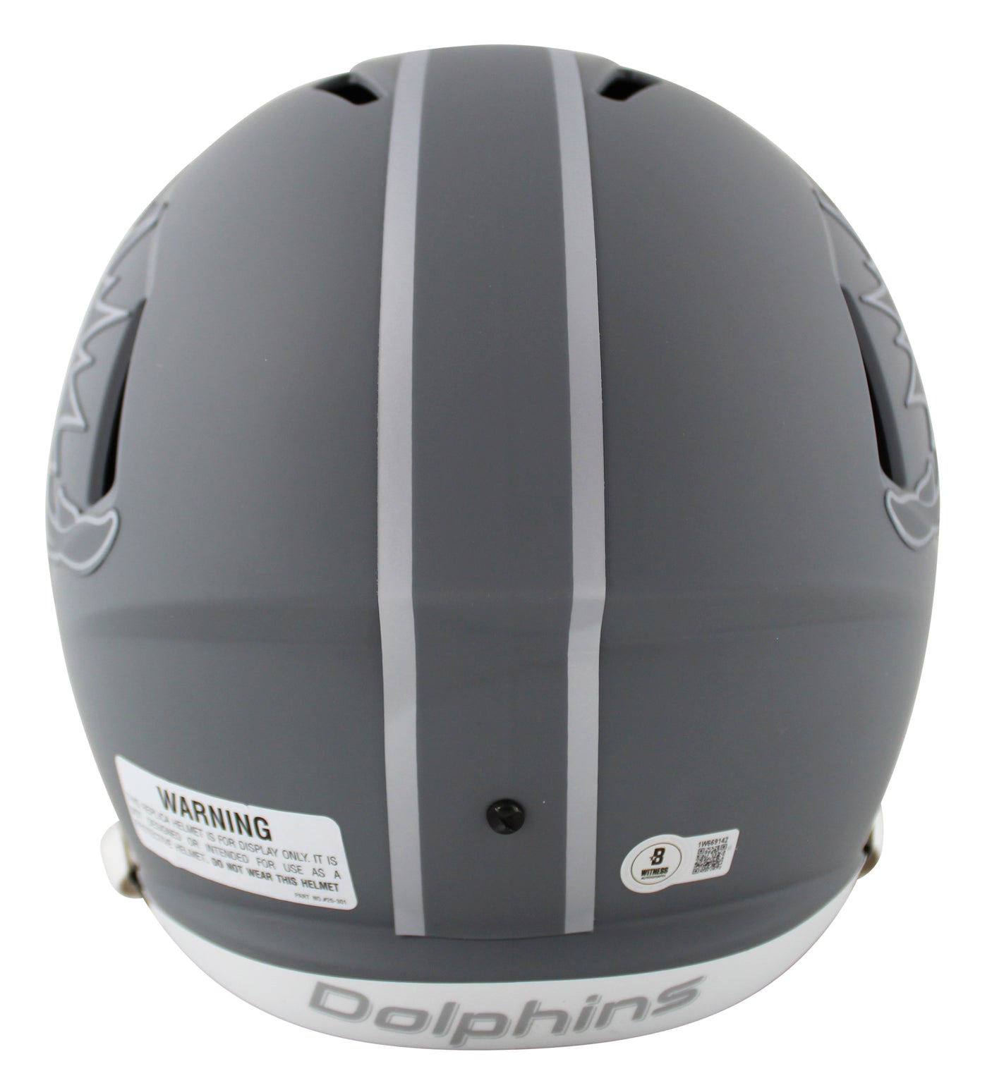 Dolphins Tyreek Hill Signed Slate Full Size Speed Rep Helmet BAS Witnessed