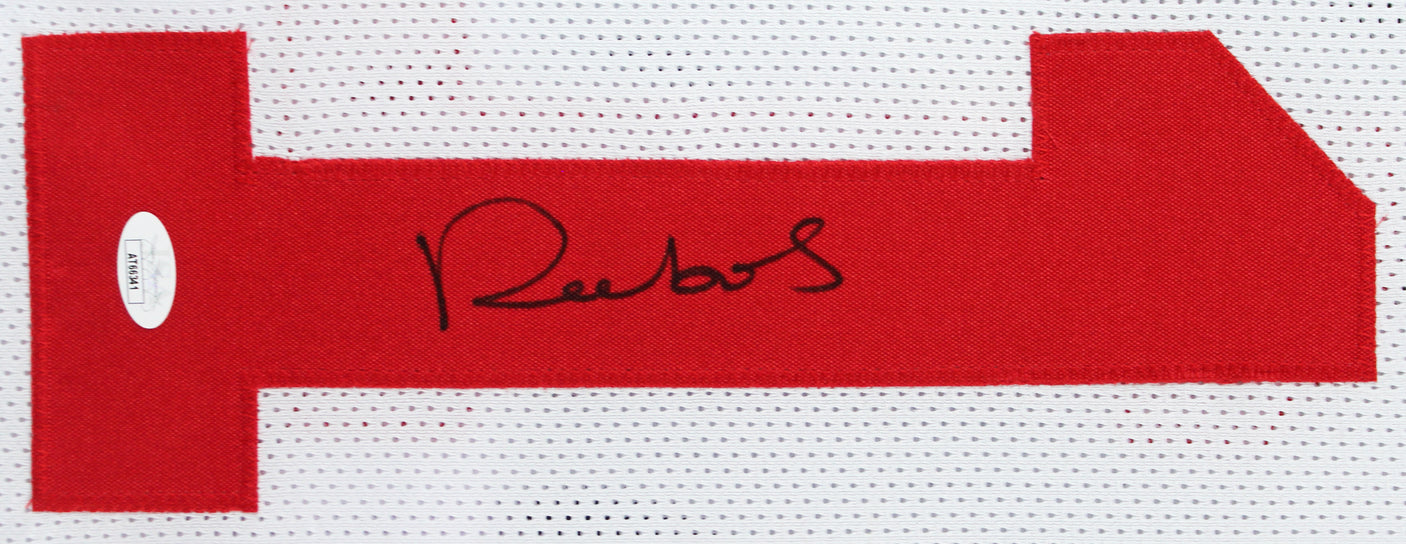 Deebo Samuel Authentic Signed White Pro Style Framed Jersey Autographed JSA