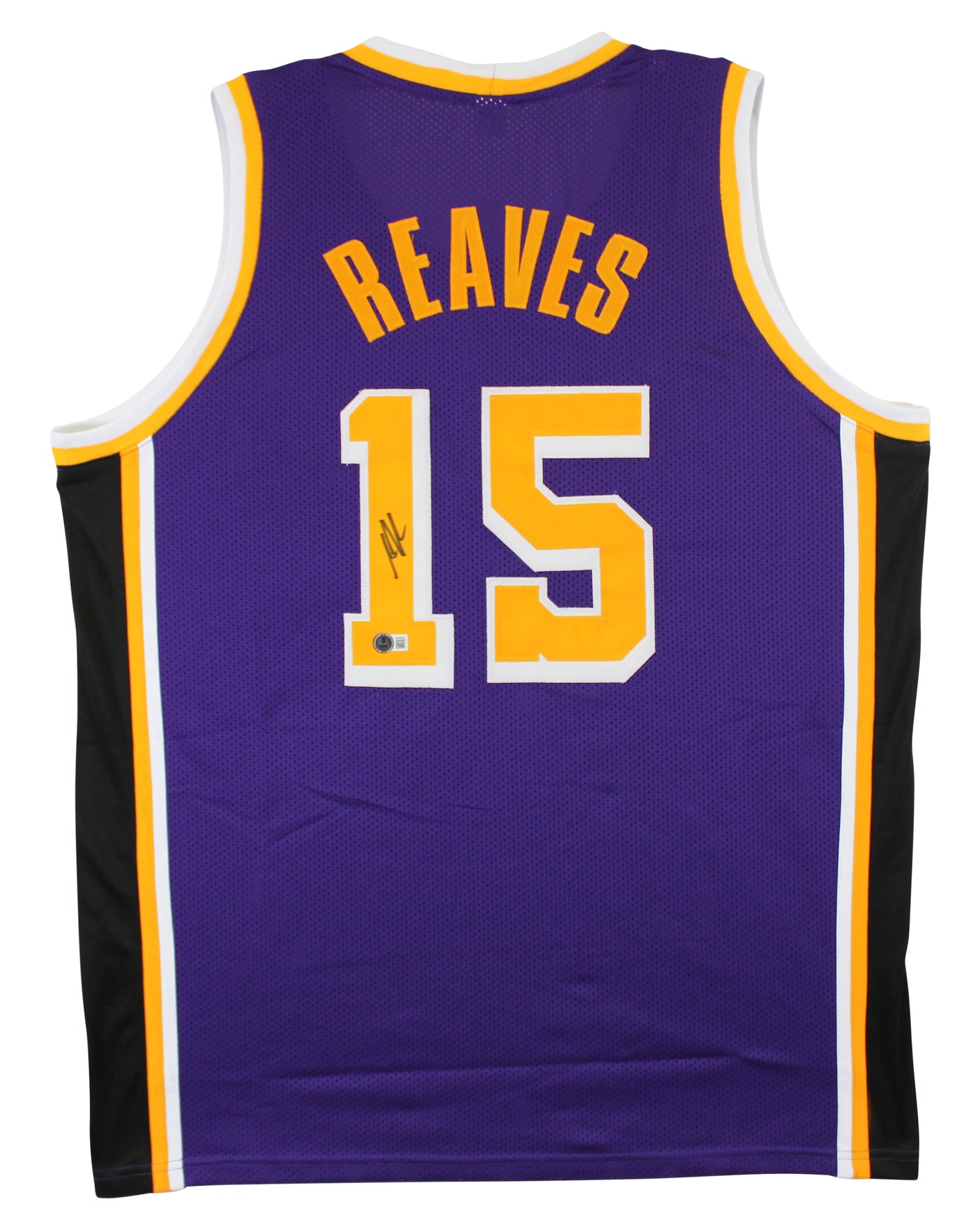Austin Reaves Authentic Signed Purple Pro Style Jersey BAS