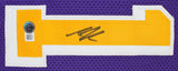 Austin Reaves Authentic Signed Purple Pro Style Jersey BAS
