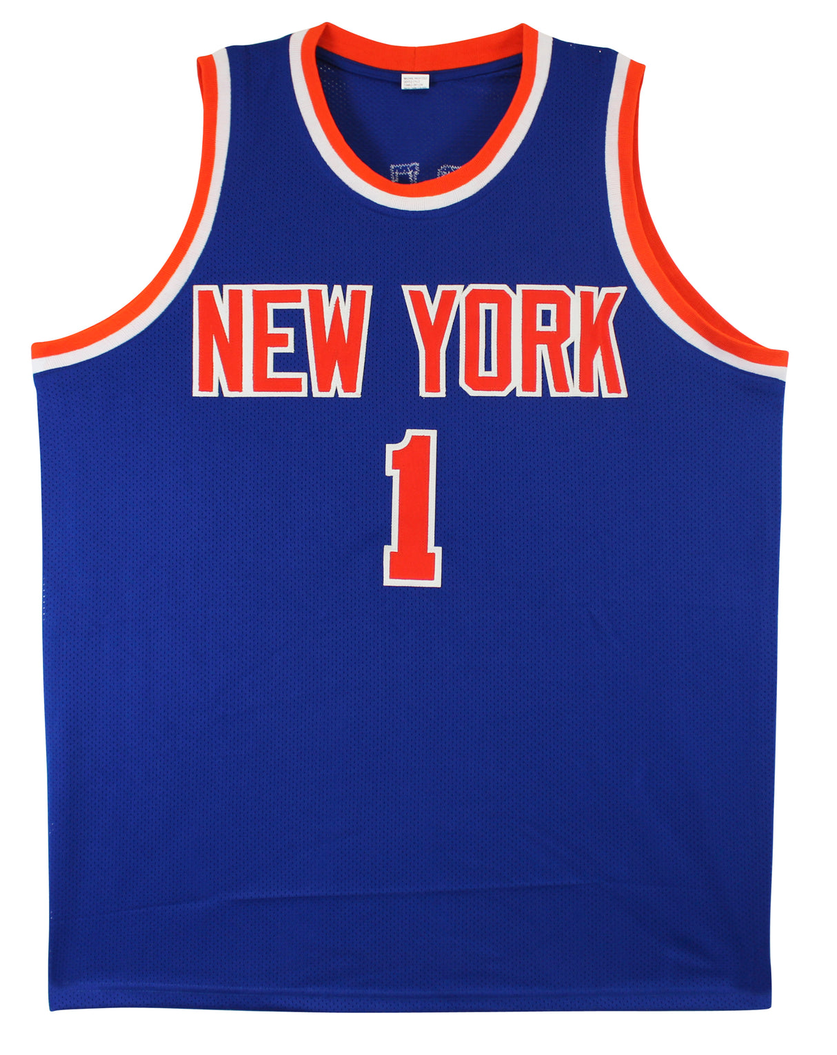 Amar'e Stoudemire Authentic Signed Blue Pro Style Jersey BAS Witnessed