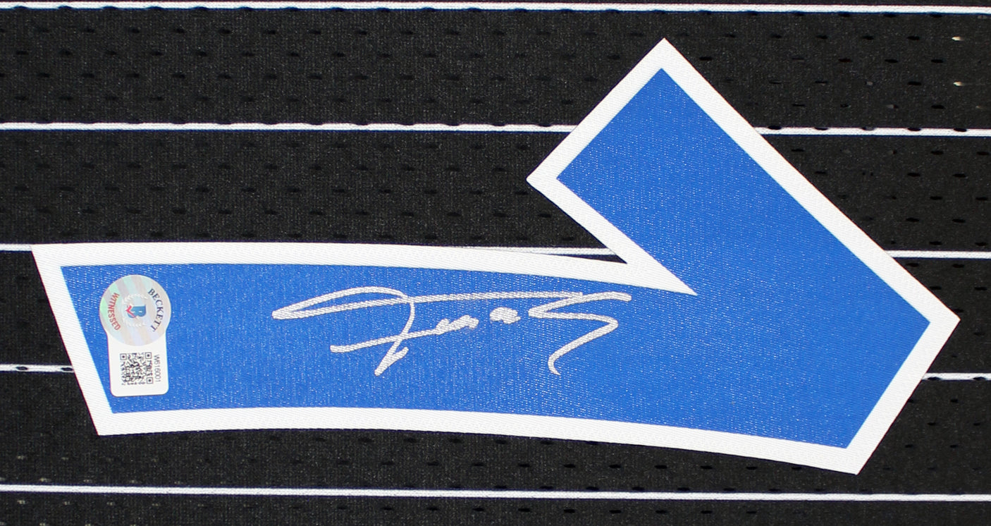 Magic Tracy McGrady Authentic Signed Black M&N HWC Swingman Jersey BAS Witnessed