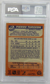 Pierre Turgeon Signed Auto Autograph Card PSA/DNA Encapsulated