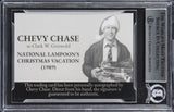 Chase & D'Angelo Christmas Vacation Signed Custom Trading Card BAS Slabbed