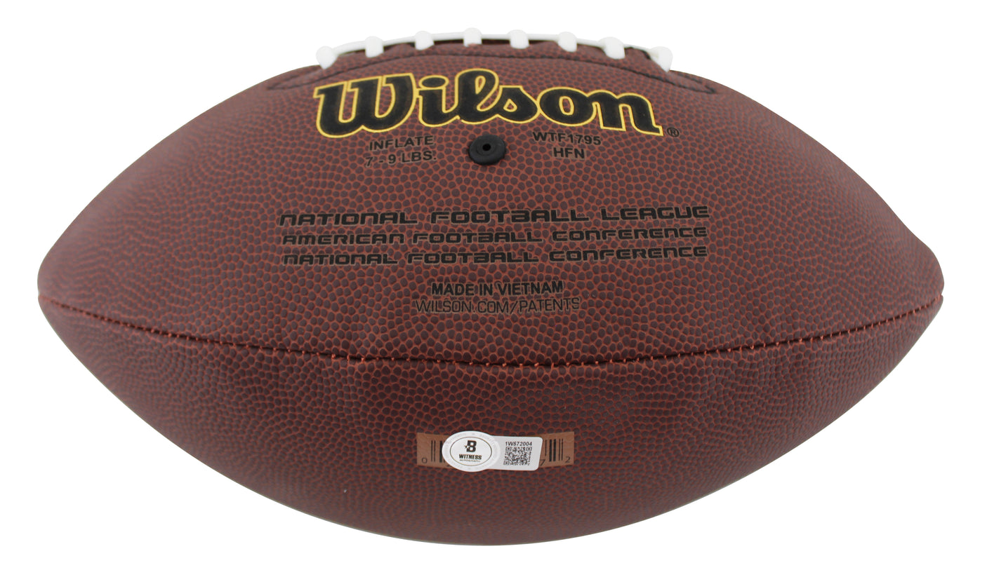 Saints Darren Sproles Authentic Signed Wilson Super Grip Nfl Football BAS Wit