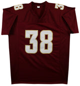 Florida State Sebastian Janikowski Signed Maroon Pro Style Jersey BAS Witnessed