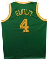 Adrian Dantley "HOF 08" Authentic Signed Green Pro Style Jersey BAS Witnessed