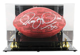 Steelers Jerome Bettis "2x Insc" Signed The Duke Showcase Football W/ Case BAS W