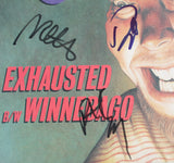 Foo Fighters (4) Signed Exhausted Winnebago Album Cover W/ Vinyl PSA/DNA #V09804