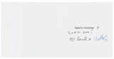Paul McCartney & Heather Mills Authentic Signed Greeting Card BAS #AB76232