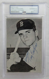 Tony Conigliaro Signed Auto Autograph Postcard PSA/DNA Encapsulated