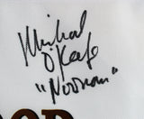 Caddyshack (3) Chase, Morgan & O'Keefe Signed Bushwood Flag BAS Witnessed