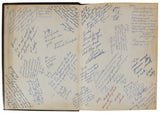 Jets Joe Namath Signed 1959 Beaver Falls High School Year Book PSA/DNA #Z05331