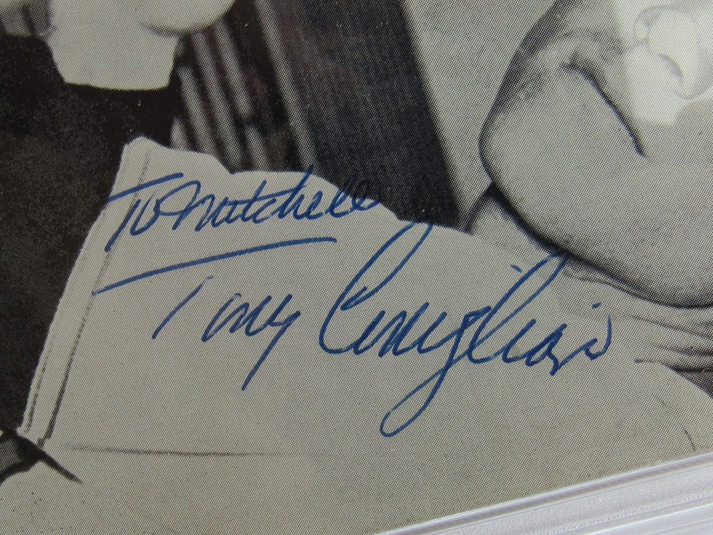 Tony Conigliaro Signed Auto Autograph Postcard PSA/DNA Encapsulated