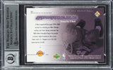 Lakers Shaquille O'Neal Signed 2000 SPX Spxtreme #X11 Card Auto 10! BAS Slabbed