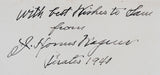 Pirates Honus Wagner Authentic Signed 6x9.5 1940 Handwritten Letter JSA #XX03760