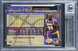 Lakers Shaquille O'Neal Signed 1998 Ultra GM #93G Card Auto 10! BAS Slabbed