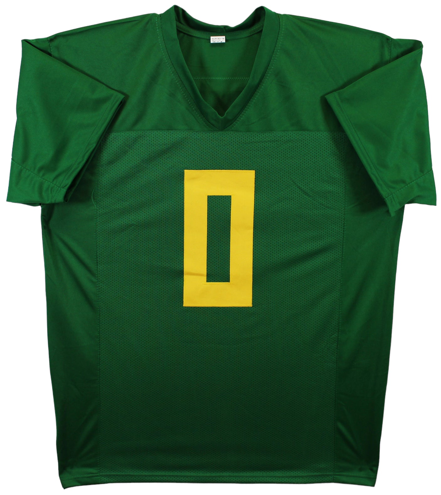 Oregon Christian Gonzalez Authentic Signed Green Pro Style Jersey BAS Witnessed